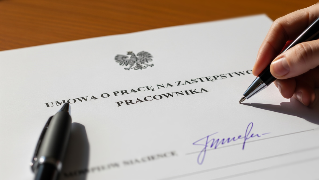 Umowa na zastępstwo w 2025 roku